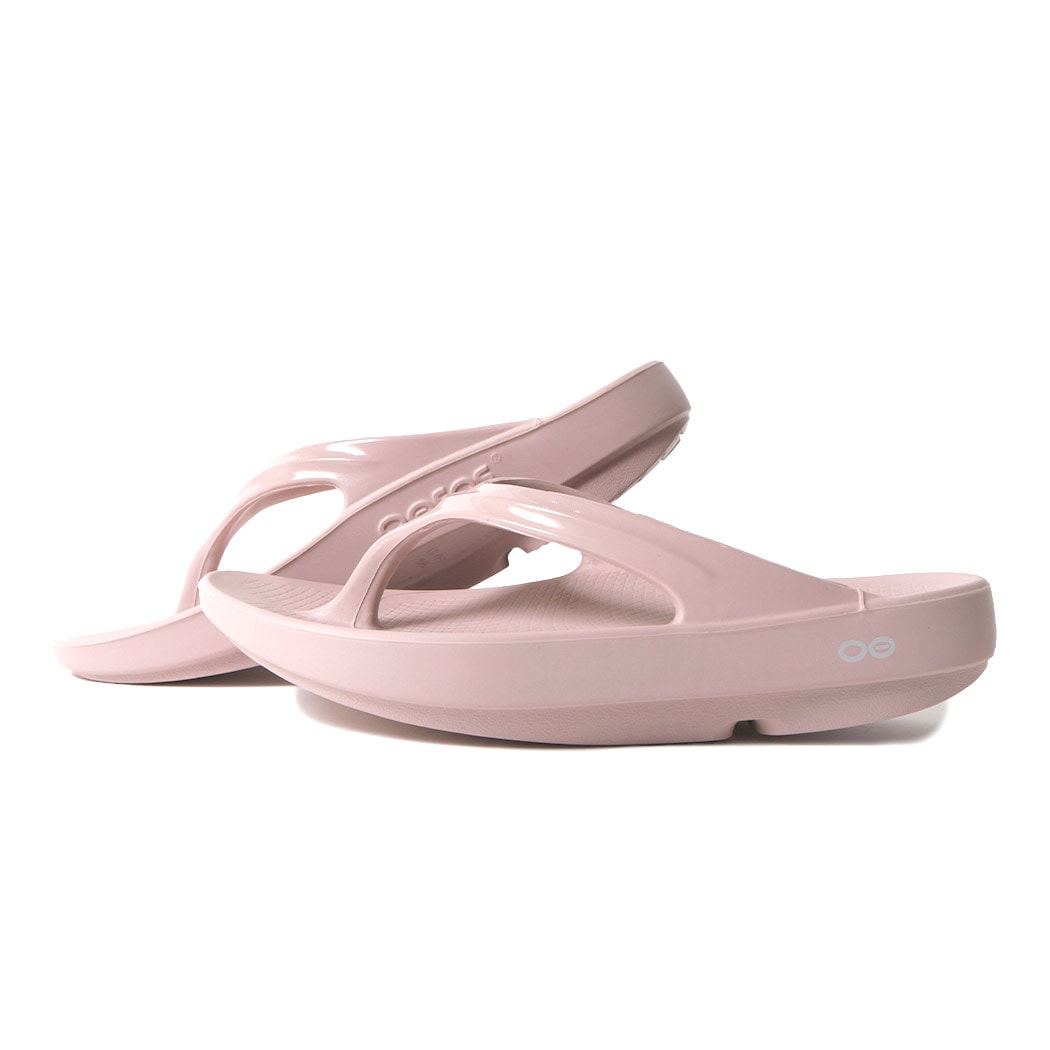 OOFOS ウーフォス ウーララ サンダル OOlala Stardust ( 国内正規品 SANDAL トング ピンク pink リカバリーサンダル レディース ウィメンズ 200007011823