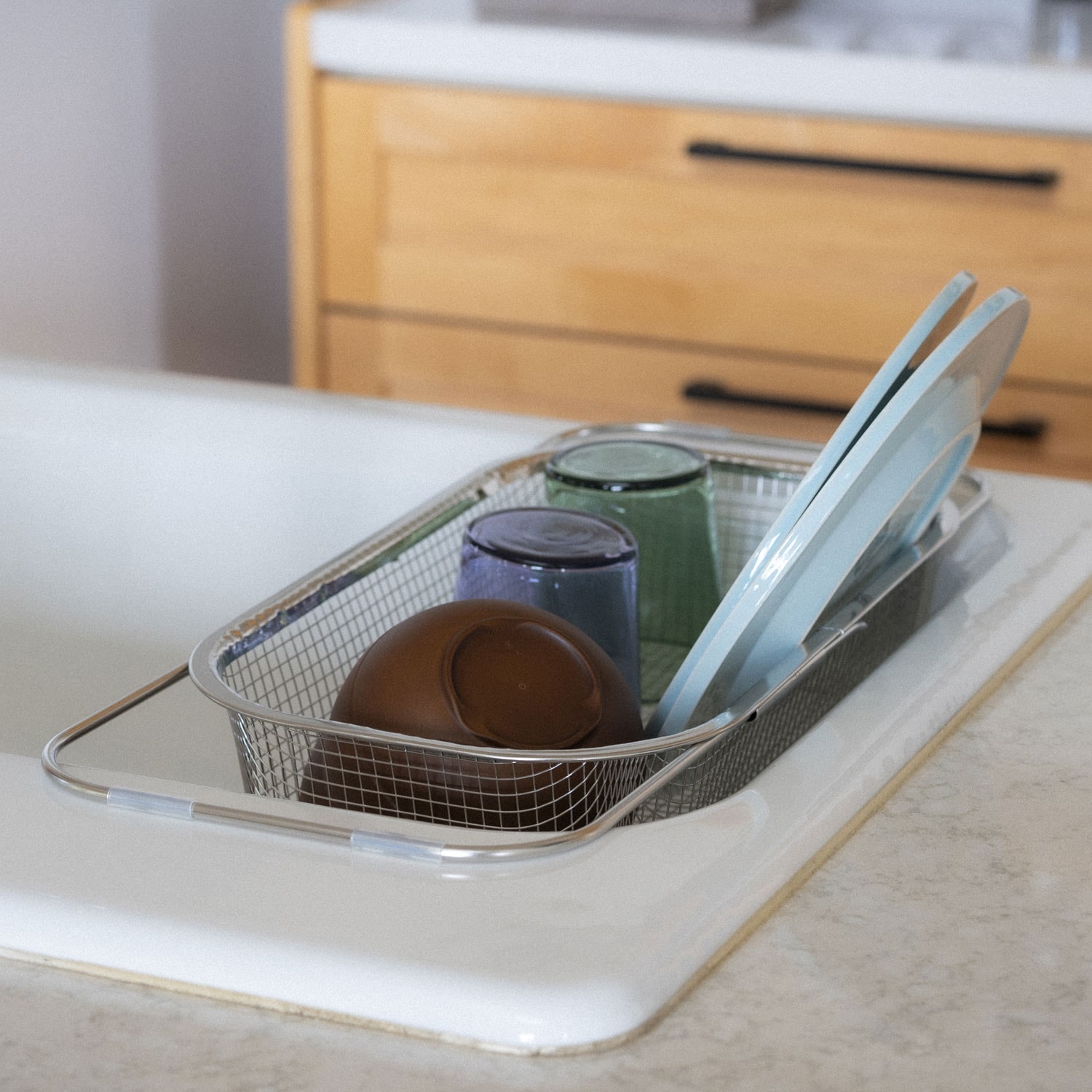 水切りかご 水切りラック すっきり暮らす 深型シンク渡しタイプ 脚高 ステンレス 食洗機対応 丸洗い 日本製 MM-700151 水切りかご 水切りラック すっきり暮らす 深型シンク渡しタイプ 脚高 ステンレス 食洗機対応 丸洗い 日本製 MM-700151