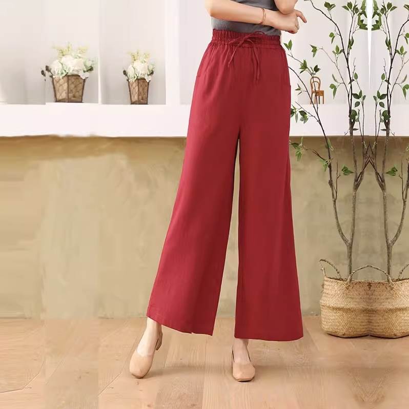 ボトムス パンツ ズボン ワイドパンツ 膝下 マキシ マキシ丈 ウエストゴム 麻 リネン シンプル カジュアル 大人 おしゃれ お洒落 アジアン 無地 秋 冬 20代 30代 40代 ママ レディース ボトムス パンツ ズボン ワイドパンツ 膝下 マキシ マキシ丈 ウエストゴム 麻 リネン シンプル カジュアル 大人 おしゃれ お洒落 アジアン 無地 秋 冬 20代 30代 40代 ママ レディース