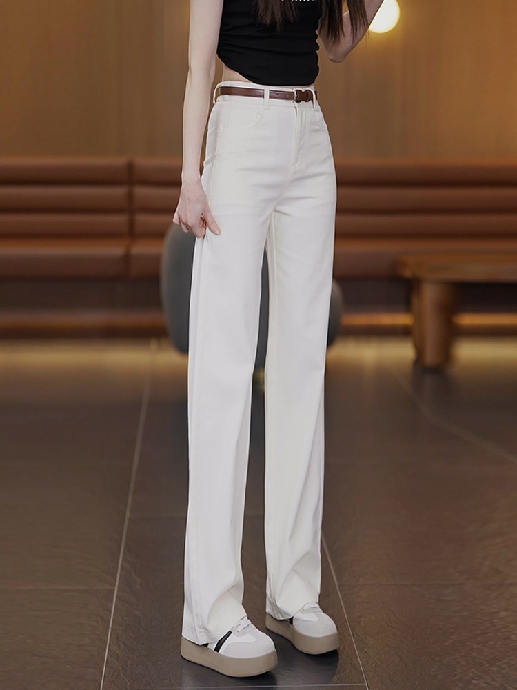 レディース パンツ ボトムス ストレートパンツ 丈長 フルレングス スリム 細身 ストレート ベルト ファスナー ポケット ハイウエスト きれいめ シンプル カジュアル 上品 おしゃれ かっこいい レディース パンツ ボトムス ストレートパンツ 丈長 フルレングス スリム 細身 ストレート ベルト ファスナー ポケット ハイウエスト きれいめ シンプル カジュアル 上品 おしゃれ かっこいい