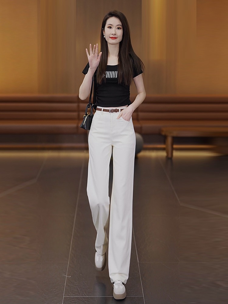 レディース パンツ ボトムス ストレートパンツ 丈長 フルレングス スリム 細身 ストレート ベルト ファスナー ポケット ハイウエスト きれいめ シンプル カジュアル 上品 おしゃれ かっこいい レディース パンツ ボトムス ストレートパンツ 丈長 フルレングス スリム 細身 ストレート ベルト ファスナー ポケット ハイウエスト きれいめ シンプル カジュアル 上品 おしゃれ かっこいい