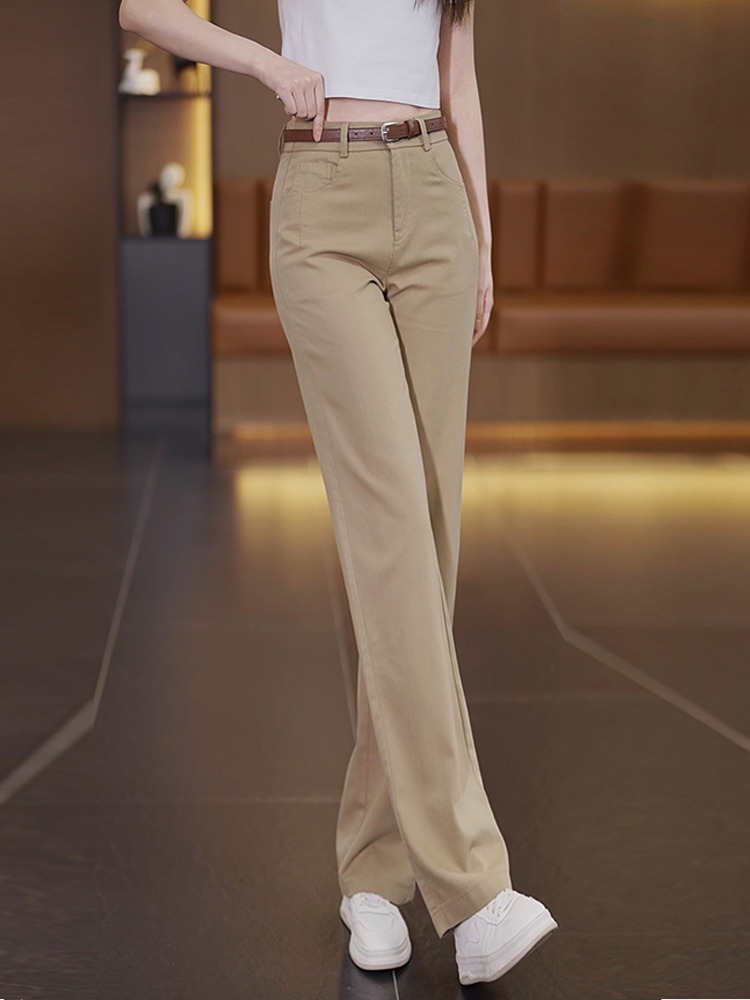 レディース パンツ ボトムス ストレートパンツ 丈長 フルレングス スリム 細身 ストレート ベルト ファスナー ポケット ハイウエスト きれいめ シンプル カジュアル 上品 おしゃれ かっこいい レディース パンツ ボトムス ストレートパンツ 丈長 フルレングス スリム 細身 ストレート ベルト ファスナー ポケット ハイウエスト きれいめ シンプル カジュアル 上品 おしゃれ かっこいい