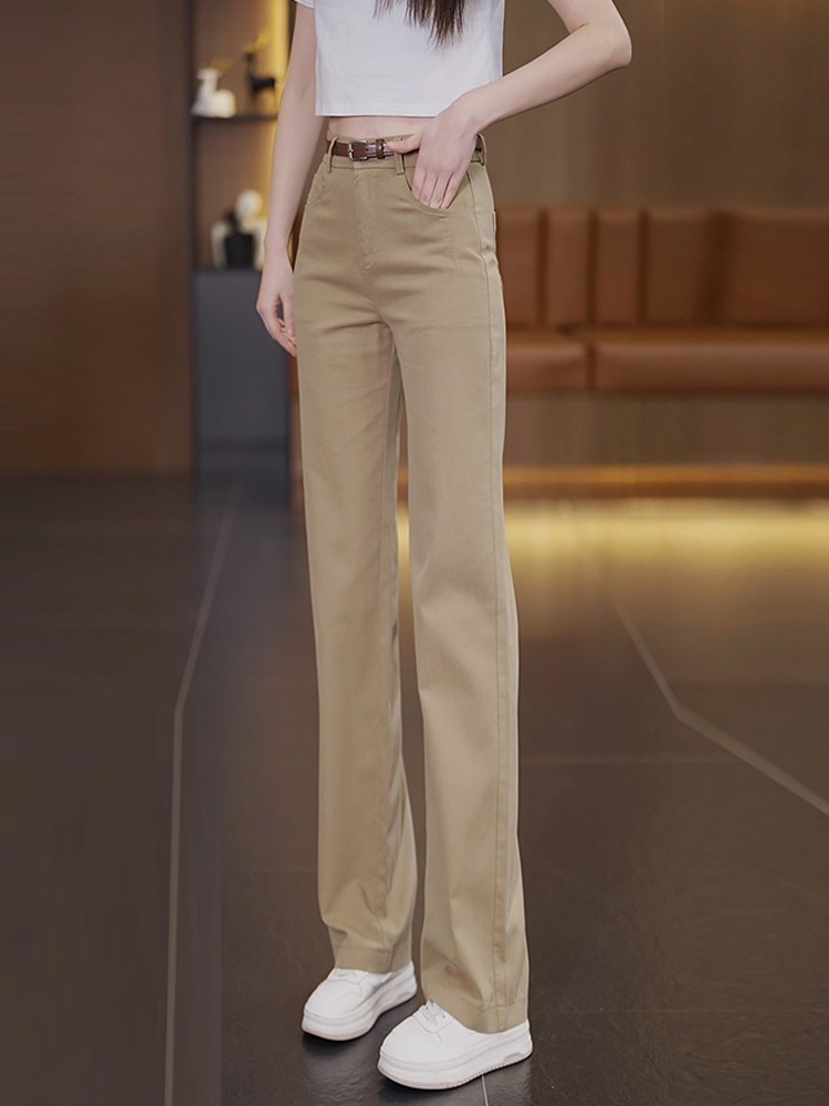 レディース パンツ ボトムス ストレートパンツ 丈長 フルレングス スリム 細身 ストレート ベルト ファスナー ポケット ハイウエスト きれいめ シンプル カジュアル 上品 おしゃれ かっこいい レディース パンツ ボトムス ストレートパンツ 丈長 フルレングス スリム 細身 ストレート ベルト ファスナー ポケット ハイウエスト きれいめ シンプル カジュアル 上品 おしゃれ かっこいい