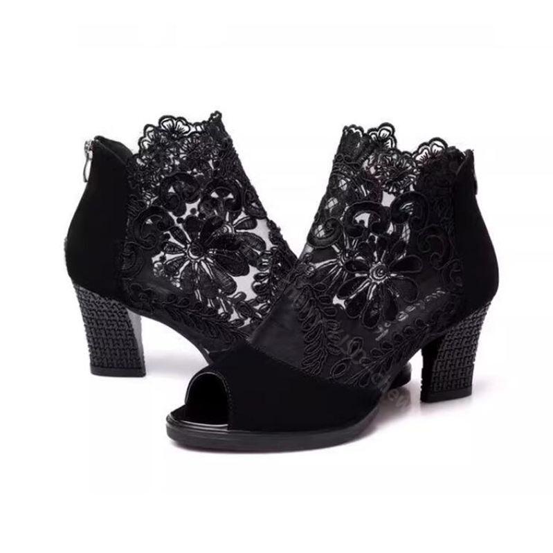 777円OFFクーポン ブーツサンダル メッシュ 7.5cm チャンキーヒール 太ヒール オープントゥ 美脚 ハイヒール 靴 レディース サマーブーツ サンダル 夏ブーツ 黒 ショート 秋ブーツ 春 777円OFFクーポン ブーツサンダル メッシュ 7.5cm チャンキーヒール 太ヒール オープントゥ 美脚 ハイヒール 靴 レディース サマーブーツ サンダル 夏ブーツ 黒 ショート 秋ブーツ 春