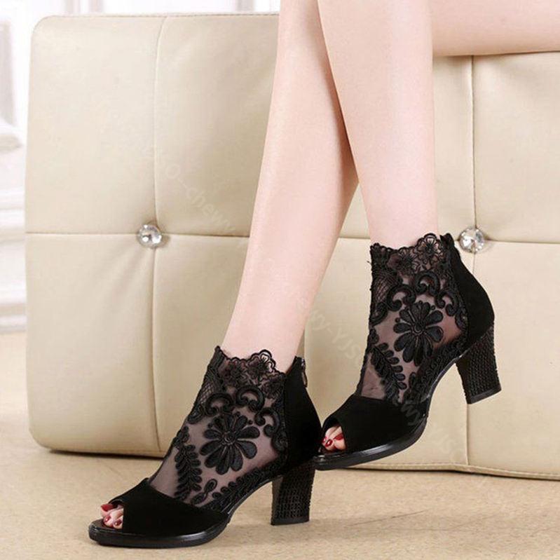 777円OFFクーポン ブーツサンダル メッシュ 7.5cm チャンキーヒール 太ヒール オープントゥ 美脚 ハイヒール 靴 レディース サマーブーツ サンダル 夏ブーツ 黒 ショート 秋ブーツ 春 777円OFFクーポン ブーツサンダル メッシュ 7.5cm チャンキーヒール 太ヒール オープントゥ 美脚 ハイヒール 靴 レディース サマーブーツ サンダル 夏ブーツ 黒 ショート 秋ブーツ 春