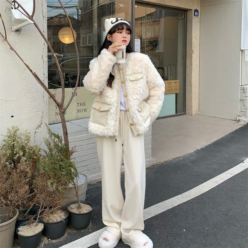 【急速出荷 2025年新作】フリースジャケット レディース ブルゾン ファー ジャケット アウター ノーカラー もこもこ ふわふわ アウトドア 厚手 暖か 防寒 秋冬 通勤 上品 【急速出荷 2025年新作】フリースジャケット レディース ブルゾン ファー ジャケット アウター ノーカラー もこもこ ふわふわ アウトドア 厚手 暖か 防寒 秋冬 通勤 上品