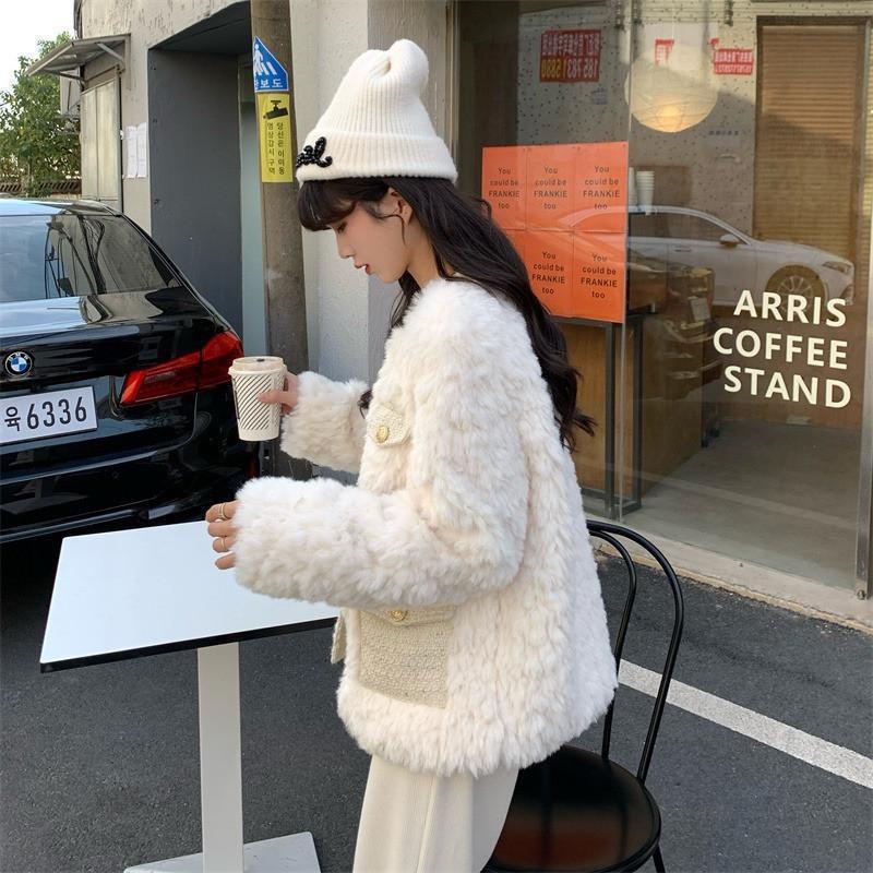 【急速出荷 2025年新作】フリースジャケット レディース ブルゾン ファー ジャケット アウター ノーカラー もこもこ ふわふわ アウトドア 厚手 暖か 防寒 秋冬 通勤 上品 【急速出荷 2025年新作】フリースジャケット レディース ブルゾン ファー ジャケット アウター ノーカラー もこもこ ふわふわ アウトドア 厚手 暖か 防寒 秋冬 通勤 上品