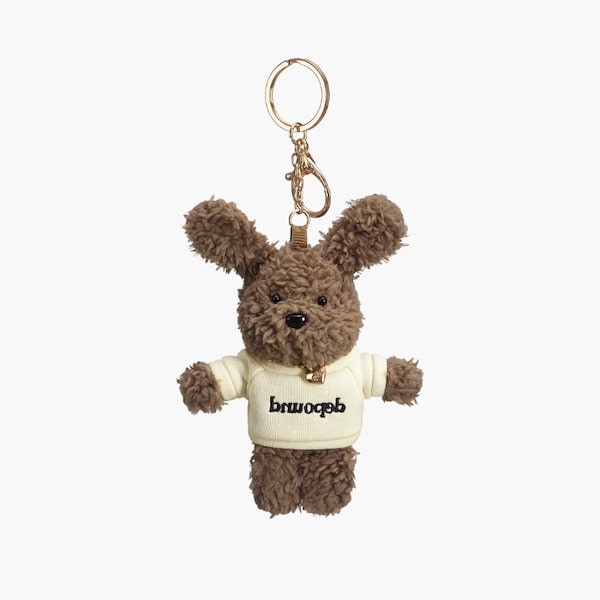 depound キーリング danny keyring - brown danny keyring in swimsuit - brown – depound
