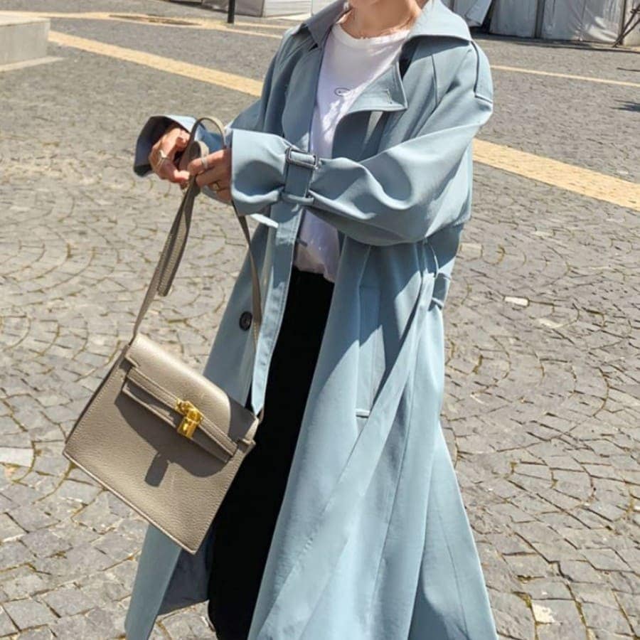 新品更新 人気 コート レディース トレンチ スプリング ロング丈 アウター 10312 新品更新 人気 コート レディース トレンチ スプリング ロング丈 アウター 10312