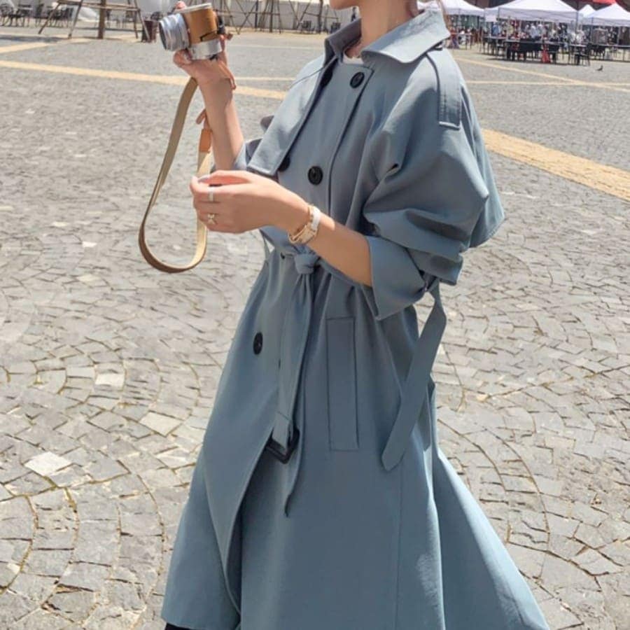 新品更新 人気 コート レディース トレンチ スプリング ロング丈 アウター 10312 新品更新 人気 コート レディース トレンチ スプリング ロング丈 アウター 10312