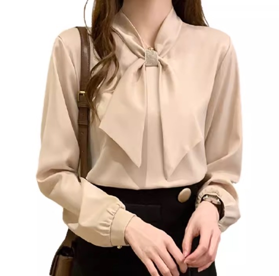 レディース トップス シャツ プルオーバー ミドル丈 長袖 Vネック ボウタイ りぼんタイ ストレート シフォン サテン 大人可愛い きれいめ シンプル 上品 おしゃれ こなれ感 エレガント レディース トップス シャツ プルオーバー ミドル丈 長袖 Vネック ボウタイ りぼんタイ ストレート シフォン サテン 大人可愛い きれいめ シンプル 上品 おしゃれ こなれ感 エレガント