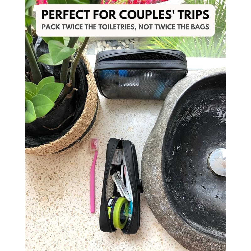 即納：サイドバイサイド(SIDE BY SIDE) 出張やカップル旅行に最適 スーツケースの隙間に押し込める 薄さ4cm 着脱式CUBEポーチにより衛生的に管理 ギフトボックス付き TRAVEL PA