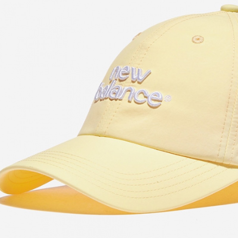 ニューバランス レターグラフィック ナイロン ボールキャップ NBGDFBW102-(30)イエロー