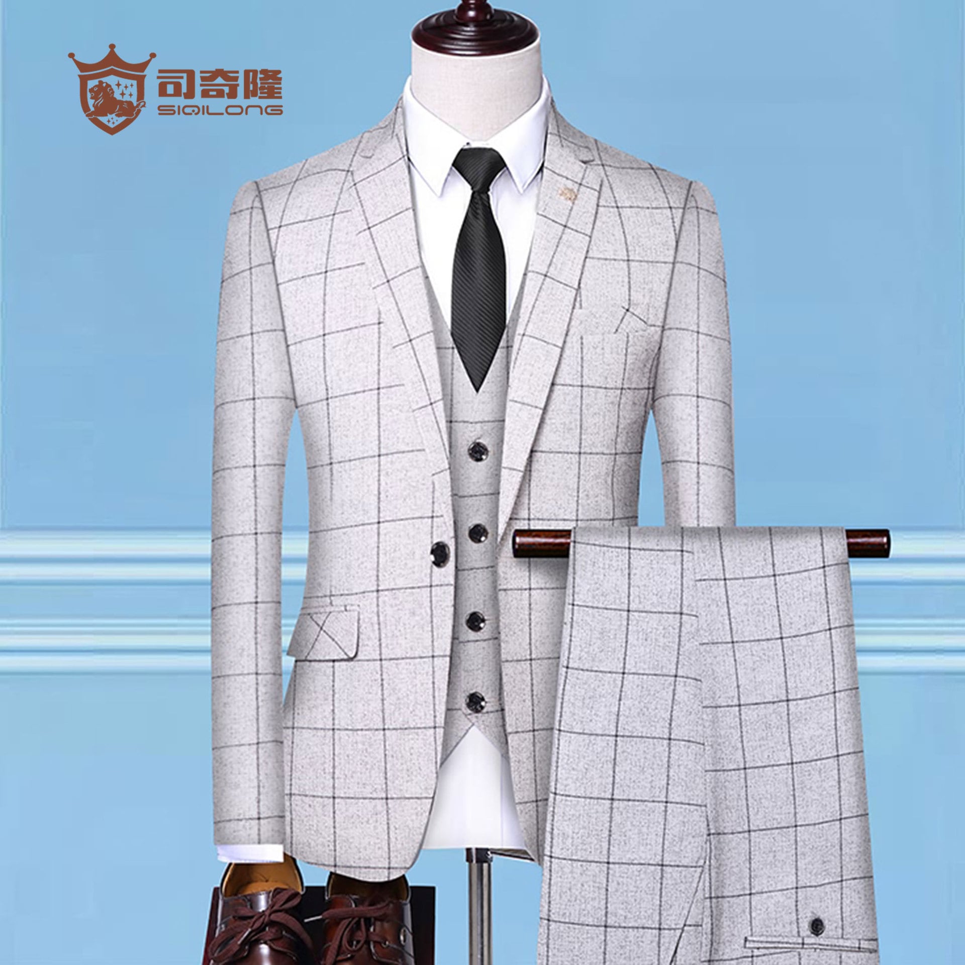 スーツ セットアップ メンズ スーツ ビジネス フォーマルスーツ 紳士就活 就職 通勤 アウトドア アウター パーティー 結婚式 秋冬 春夏ビジネススーツ三点セット男性春秋韓国版修身格子結婚ドレス連れ スーツ セットアップ メンズ スーツ ビジネス フォーマルスーツ 紳士就活 就職 通勤 アウトドア アウター パーティー 結婚式 秋冬 春夏ビジネススーツ三点セット男性春秋韓国版修身格子結婚ドレス連れ