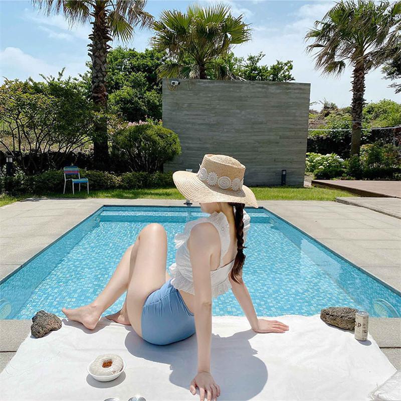 水着 レディース ビキニ 上下セット 2点セット フレア タンキニ ハイウエスト セパレート 盛れる ノンワイヤー リゾート 夏 海 ビーチ