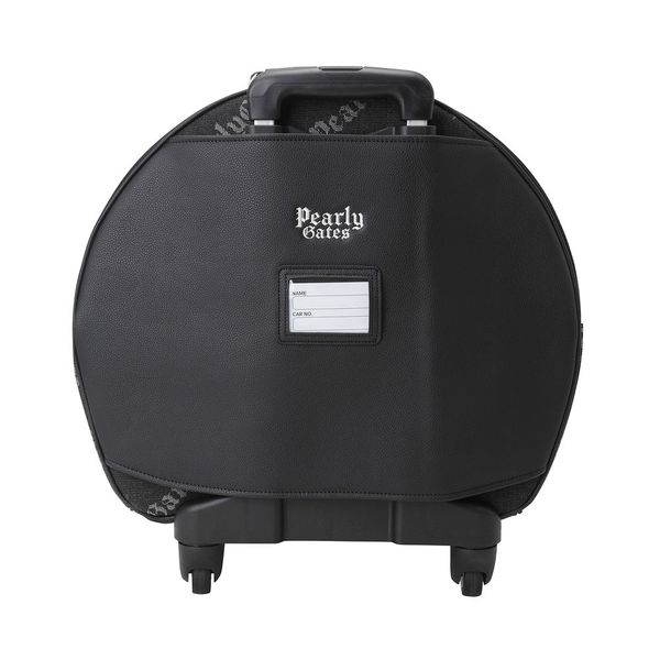 (Paris Gates) 女性用柄刺繍入りロゴハーフムーンホイールキャリア