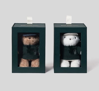 【3点セット】AmiParis チェウシク コラボ キーリング テディベア 韓国 韓国 チェウシク Ami Paris テディベア コラボキーリング