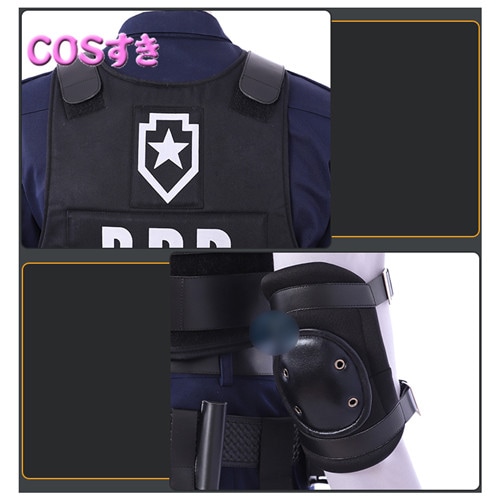 【新品開催 】バイオハザード RE:2 レオン・S・ケネディ コスプレ衣装 コスチューム 変装