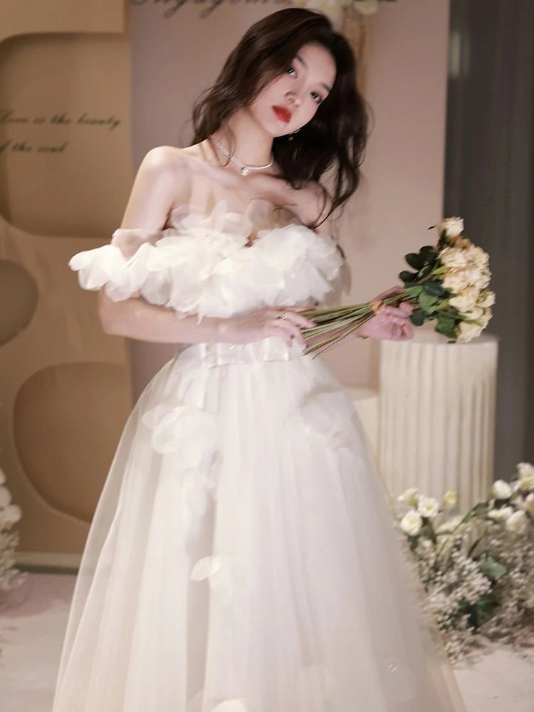 女性用妖精イブニングドレス大人用バースデー森ウェディングドレス