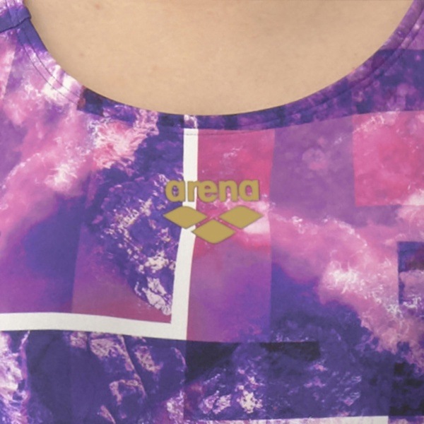 ARENA アリーナ フィットネスワンピース オープンバック・ぴったりパッド 水泳 水着レディースフィットネス AS5FWF06L-PPGD ARENA アリーナ フィットネスワンピース オープンバック・ぴったりパッド 水泳 水着レディースフィットネス AS5FWF06L-PPGD