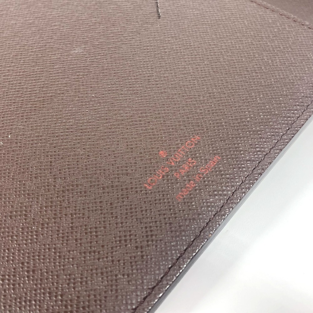 ノートカバー R21065 アジェンダ・ビューロー ダミエ 手帳カバー ステーショナリー ケース ダミエキャンバス エベヌ ブラウン ノートカバー R21065 アジェンダ・ビューロー ダミエ 手帳カバー ステーショナリー ケース ダミエキャンバス エベヌ ブラウン