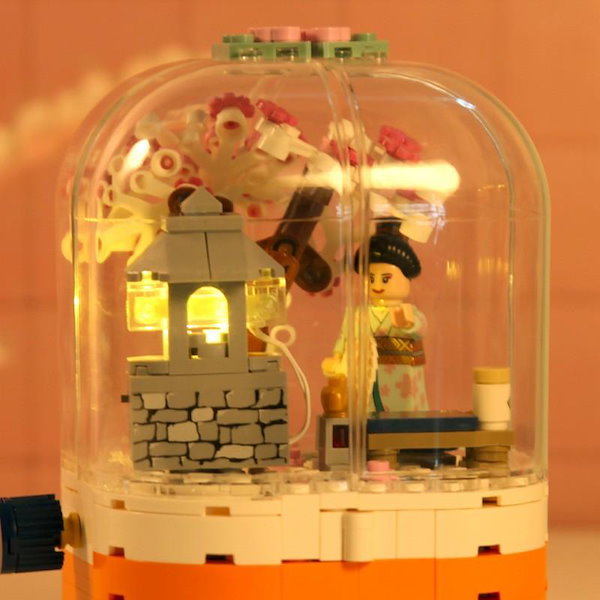 レゴ  鳥居　神社 カワダ「ナノブロック 厳島神社大鳥居 NBH_222」を世界遺産ビルダーが