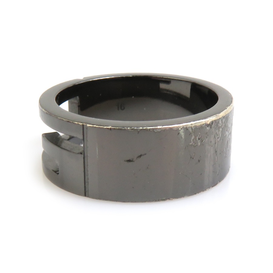 グッチ GUCCI リング・指輪 シルバー925 ガンメタル メンズ 15号 h30706a グッチ GUCCI リング・指輪 シルバー925 ガンメタル メンズ 15号 h30706a