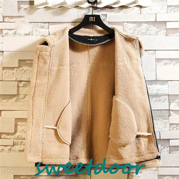 ムートンコート メンズ ボア アウター 裏ボア ブルゾン 裏起毛 おしゃれ 防寒 冬 ゆったり 暖かい 毛皮コート