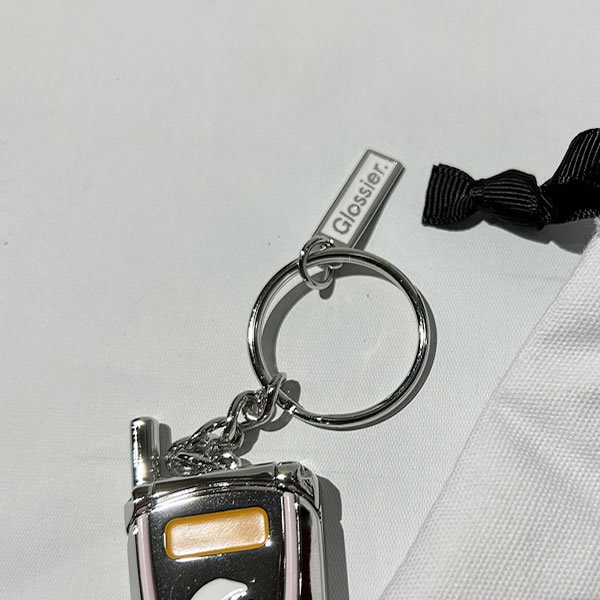Qoo10] Glossier LA KEYCHAIN