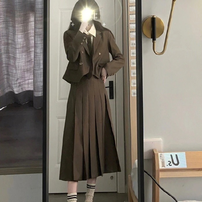 【2枚購入で3oo円OFF!】春秋作二点セット春アウターレディースファッションセットアップスカート入学式卒園式テーラード 【2枚購入で3oo円OFF!】春秋作二点セット春アウターレディースファッションセットアップスカート入学式卒園式テーラード