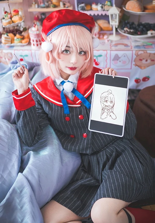 にじさんじ所属 バーチャルYouTuber VTuber にじさんじ 時雨羽衣 しぐれうい ウィッグ 追加可 コスプレ衣装 コスプレ 衣装 仮装 ハロウィン クリスマス 学園祭 ステージ服 舞台服