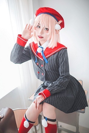 にじさんじ所属 バーチャルYouTuber VTuber にじさんじ 時雨羽衣 しぐれうい ウィッグ 追加可 コスプレ衣装 コスプレ 衣装 仮装 ハロウィン クリスマス 学園祭 ステージ服 舞台服