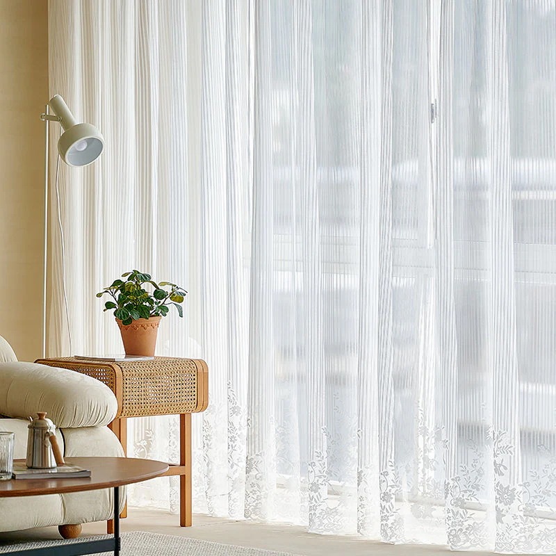 レースカーテン 約幅150×丈223cm 1枚入 ホワイト 洗える 日本製 遮熱 UVカット 防炎 花粉 ダニ アレルゲン対策 リビング(代引不可) レースカーテン 約幅150×丈223cm 1枚入 ホワイト 洗える 日本製 遮熱