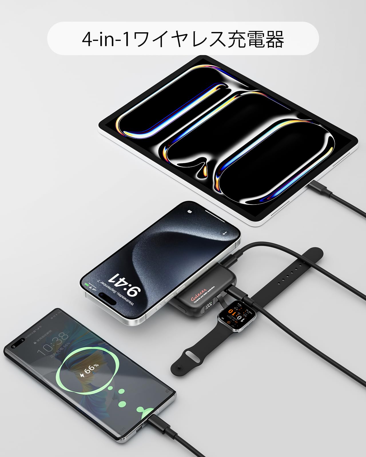 Galeces モバイルバッテリー 超軽量 最大20W急速充電 Type-C Amazon | Galeces モバイルバッテリー 超軽量 小型 最大20W急速充電