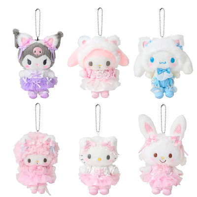 キティちゃんコラボミニぬいぐるみマスコットまとめ売り キティちゃんコラボミニぬいぐるみマスコットまとめ売り ハロー