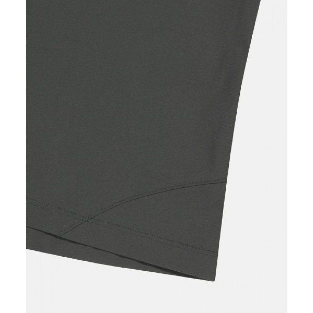 SUNLOVE W 東レ エアロジップシャツチャコール