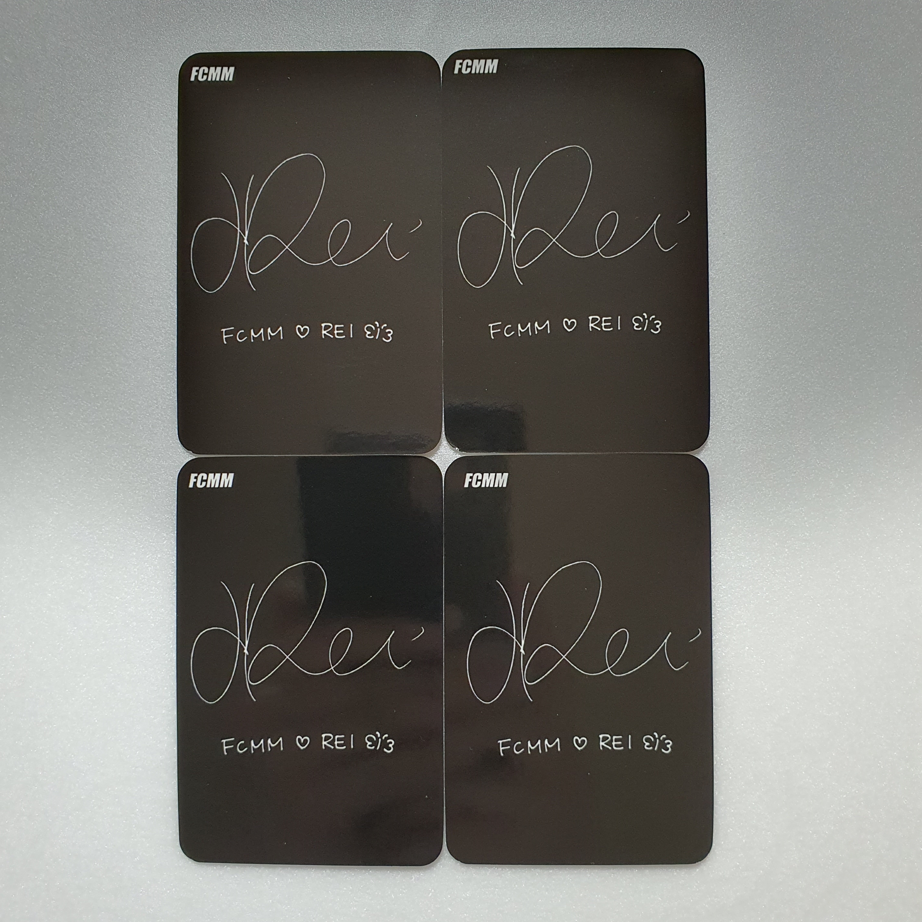 公式] IVE REI x FCMM Promotional 23 SS Photocard SET (4pcs