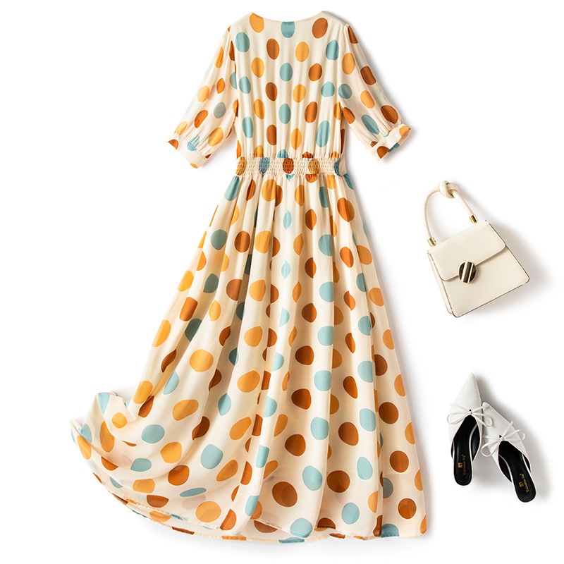 5l 6l 大きいサイズ ワンピース レディース 春 春夏 夏 ロングワンピース ロング丈 半袖 きれいめ ゆったり 体型カバー 通勤 オシャレ大きいサイズの婦人服の夏のファッションの女神範ドットワン 5l 6l 大きいサイズ ワンピース レディース 春 春夏 夏 ロングワンピース ロング丈 半袖 きれいめ ゆったり 体型カバー 通勤 オシャレ大きいサイズの婦人服の夏のファッションの女神範ドットワン