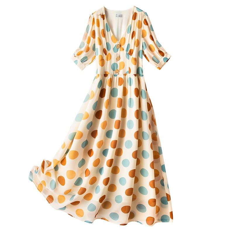 5l 6l 大きいサイズ ワンピース レディース 春 春夏 夏 ロングワンピース ロング丈 半袖 きれいめ ゆったり 体型カバー 通勤 オシャレ大きいサイズの婦人服の夏のファッションの女神範ドットワン 5l 6l 大きいサイズ ワンピース レディース 春 春夏 夏 ロングワンピース ロング丈 半袖 きれいめ ゆったり 体型カバー 通勤 オシャレ大きいサイズの婦人服の夏のファッションの女神範ドットワン