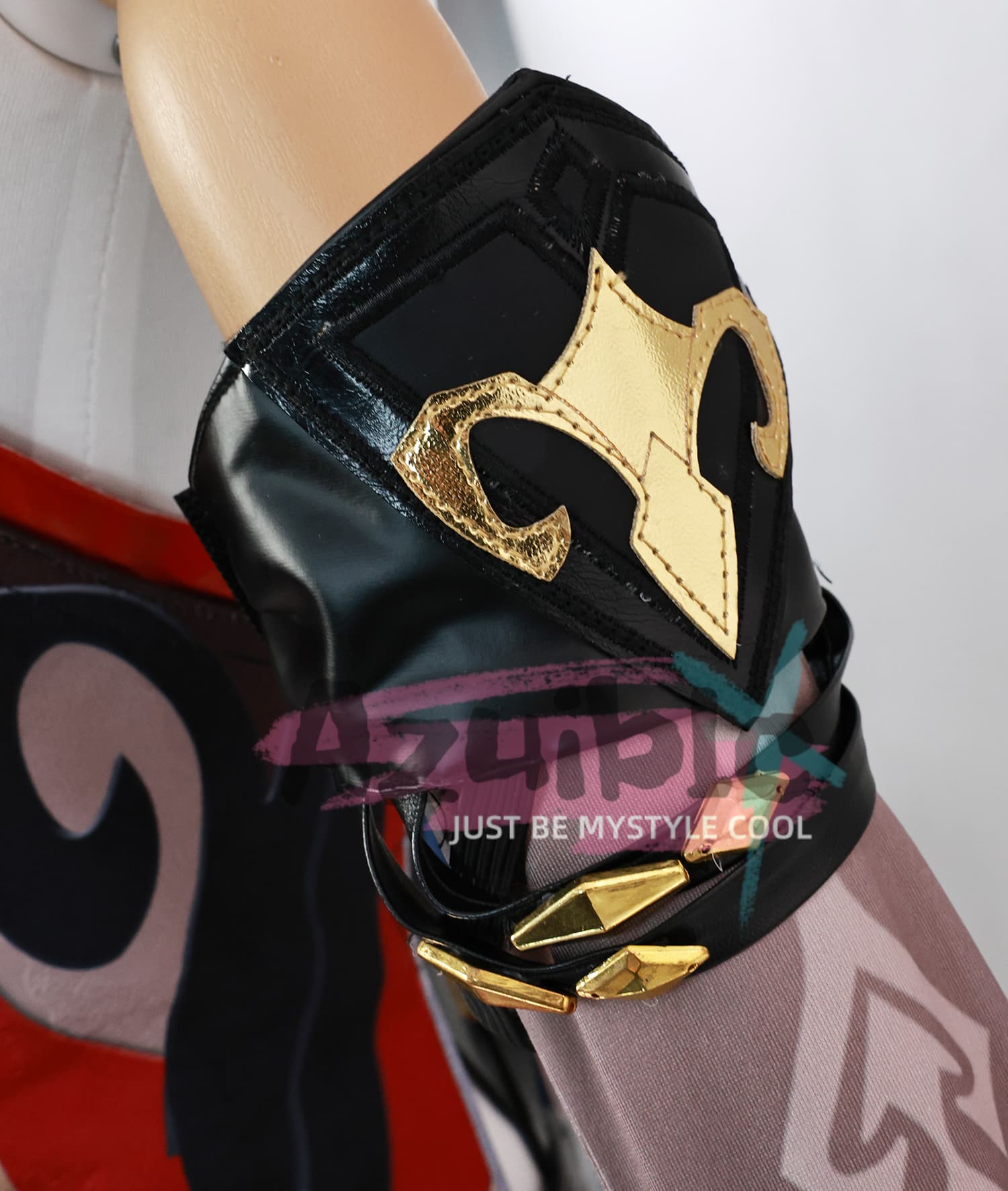 Azuiblc　原神 チャスカ コスプレ衣装　高級コス衣装セット神の眼+腕飾り+帽子 豪華付属品 完全再現 コスプレ/コレクション向け