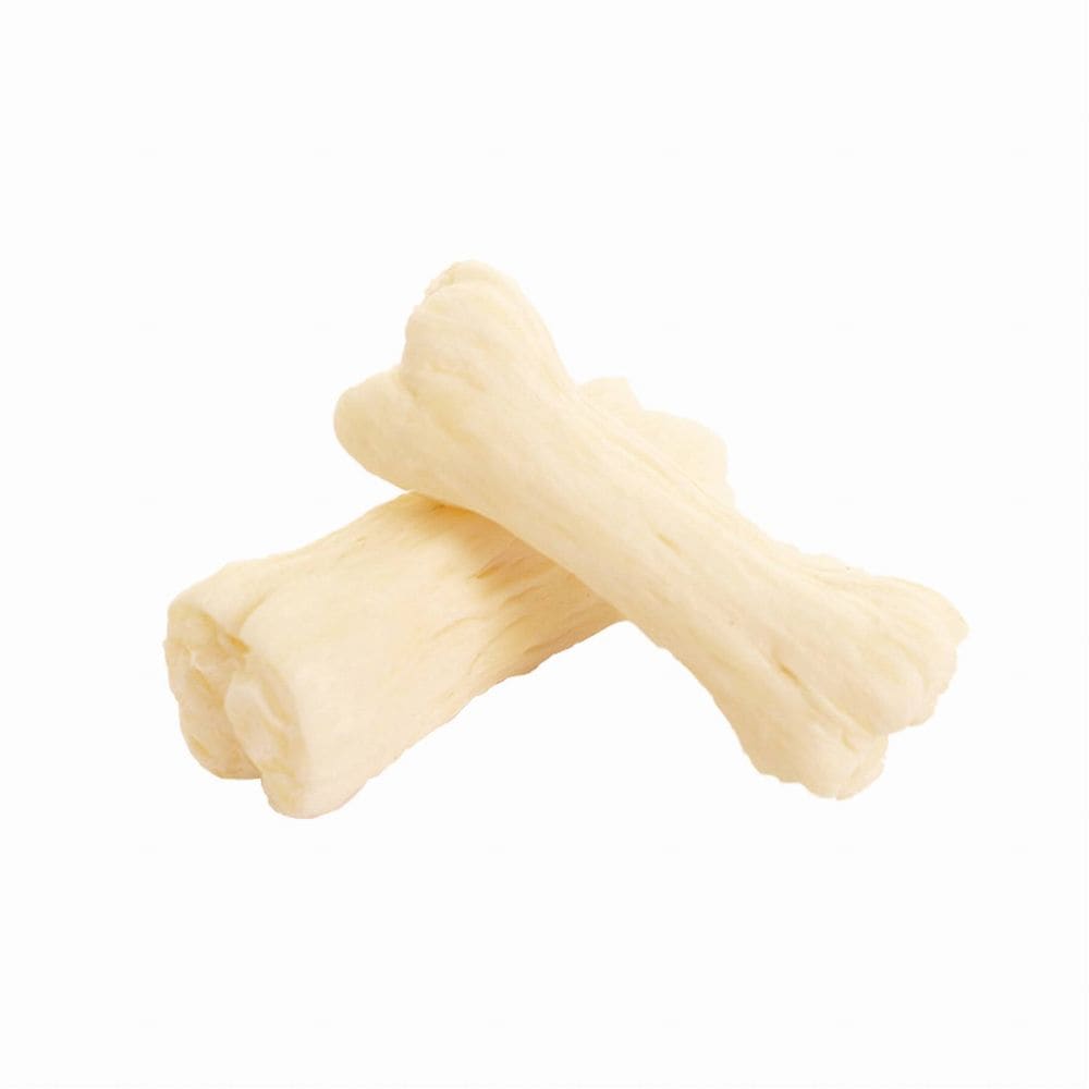 （まとめ買い）お米と牛皮とヤギミルクでつくったガム 骨型 SS 12個 犬用おやつ [x9]