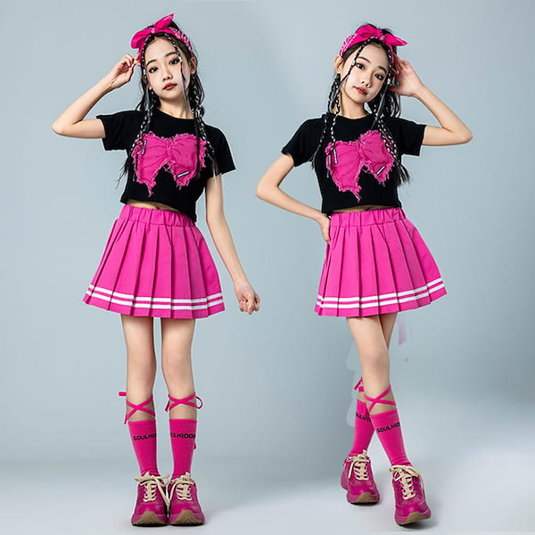 Qoo10] 大人気 上品 プリーツスカート ピンク