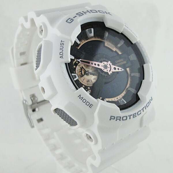 国内正規品 カシオ Gショック 時計 メンズ 腕時計 手表 ホワイト アナデジ GA-110RG-7AJF ビジネス 男性 誕生日ギフト 記念日 ポイント消化