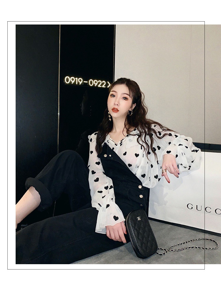 ふんわり パフスリーブ りぼん レディース ファッション トップス ブラウス 可愛い シフォン きれいめ おしゃれ 大きめ 夏 春 秋 韓国 20代 30代 4229