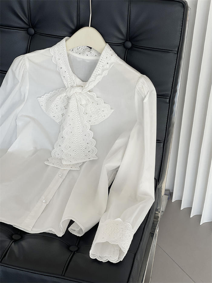 レース ボウタイブラウス レディース スーツブラウス 長袖 レディースブラウス 無地 シャツブラウス コットン 綿混 七五三 ママ スーツインナー 入学式 卒業式 インナー ボウタイ リボンタイ 袖口 レース ボウタイブラウス レディース スーツブラウス 長袖 レディースブラウス 無地 シャツブラウス コットン 綿混 七五三 ママ スーツインナー 入学式 卒業式 インナー ボウタイ リボンタイ 袖口
