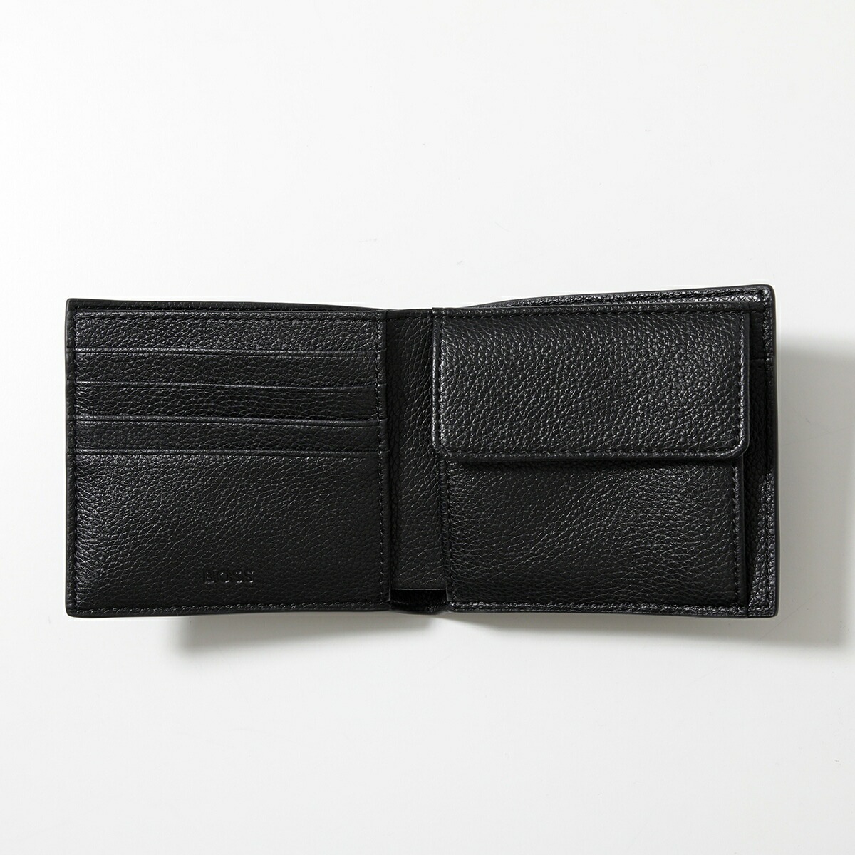 HUGO BOSS ヒューゴボス Ray レイ 二つ折り財布 50536511 メンズ フェイクレザー 小銭入れあり ロゴ ミニ財布 001 HUGO BOSS ヒューゴボス Ray レイ 二つ折り財布 50536511 メンズ フェイクレザー 小銭入れあり ロゴ ミニ財布 001