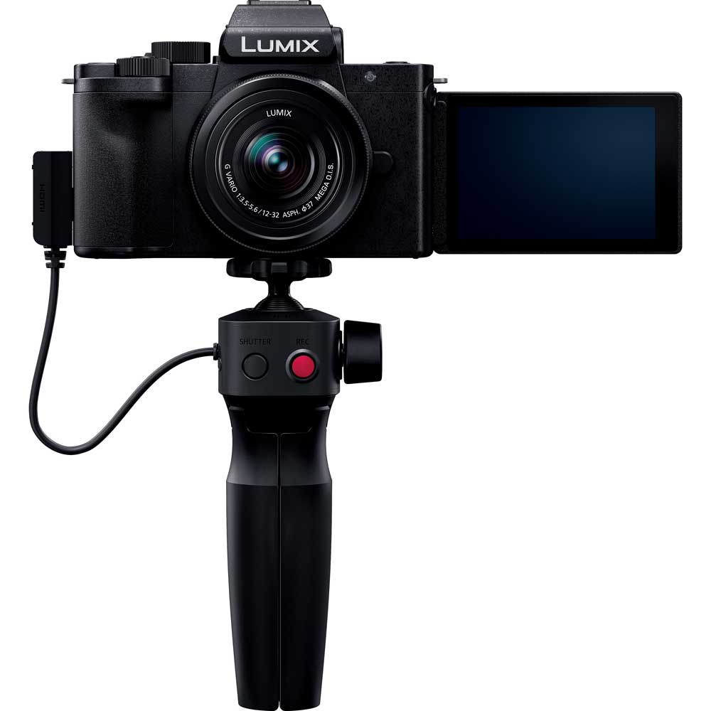 パナソニック DC-G100DV-K ミラーレス一眼カメラ「LUMIX G100D」標準ズームレンズキットトライポッドグリップ付属 DCG100DVK パナソニック DC-G100DV-K ミラーレス一眼カメラ「LUMIX G100D」標準ズームレンズキットトライポッドグリップ付属 DCG100DVK