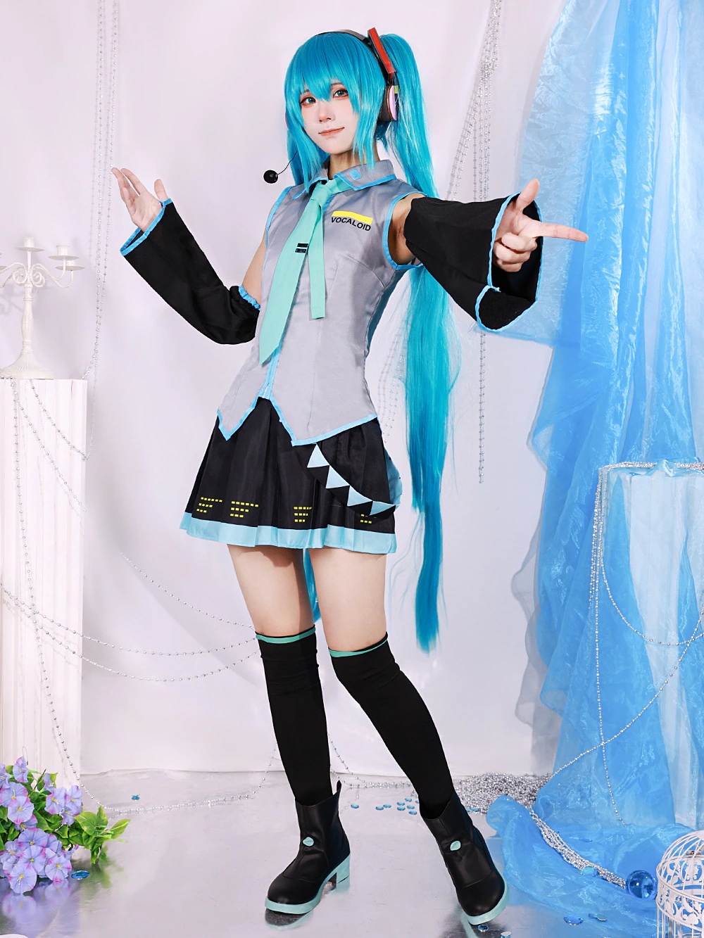 初音ミク コスプレ セットアップ Hatsune Miku みく 初音未来 初音 1 初音ミク コスプレ セットアップ Hatsune Miku みく 初音未来 初音 1
