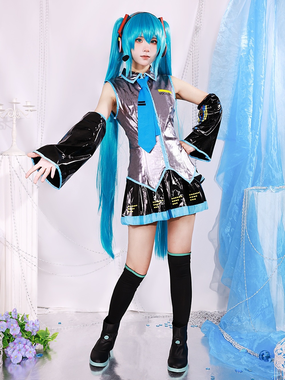 初音ミク コスプレ セットアップ Hatsune Miku みく 初音未来 初音 1 初音ミク コスプレ セットアップ Hatsune Miku みく 初音未来 初音 1