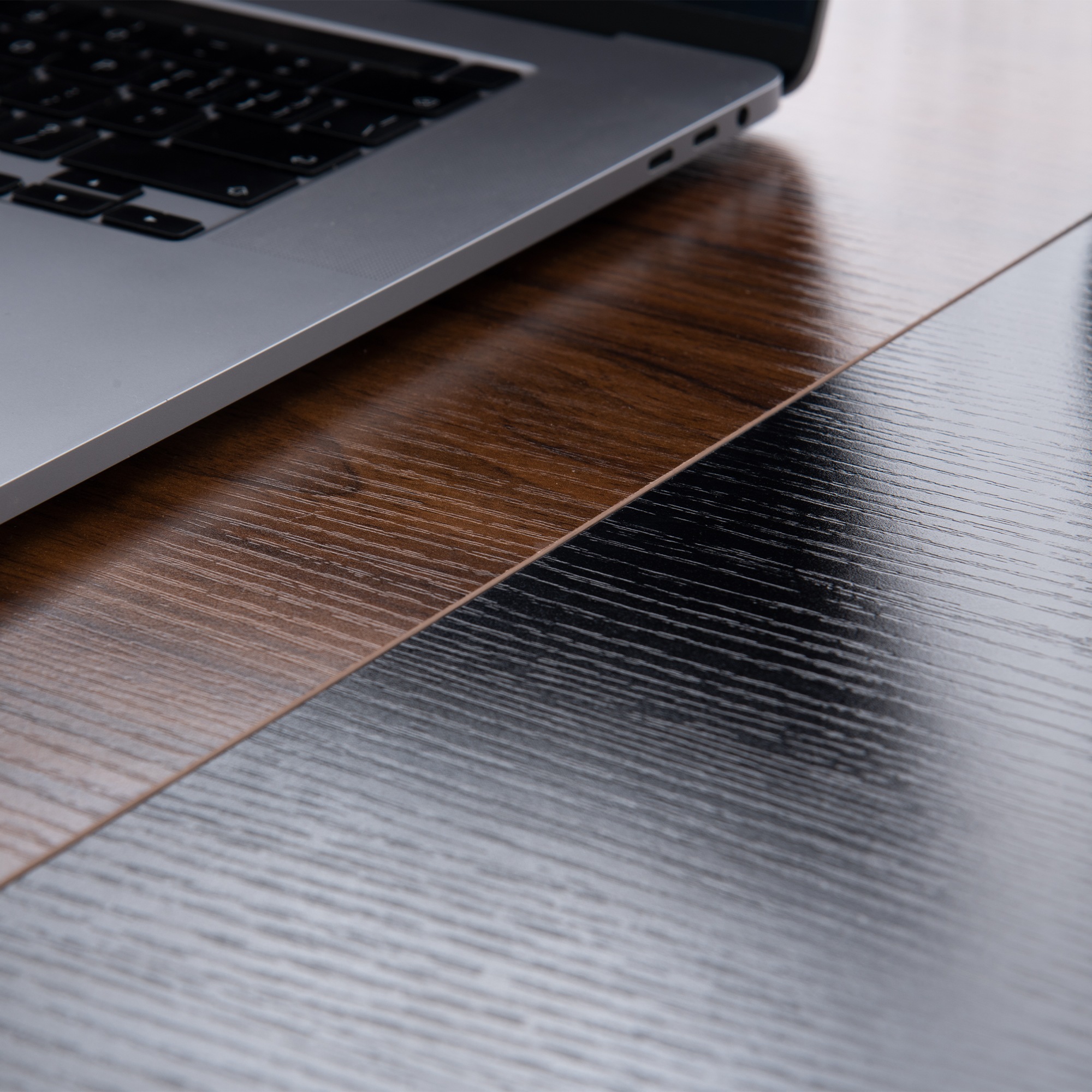 【国内即発送】【オフィスチェア+パソコンデスク セット】【新品】【ブラック+ラスティック】パソコンデスク シンプル 極簡易デスク ワークデスク 木製 机